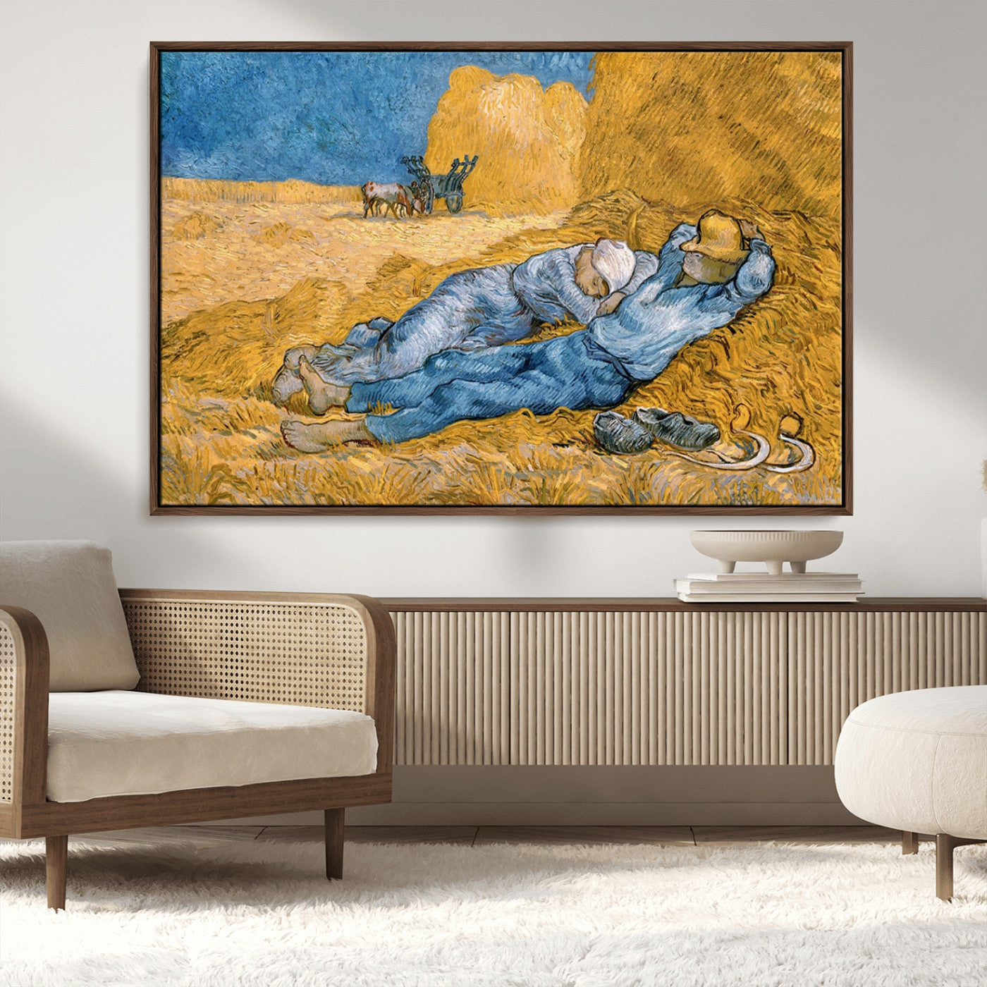 MGV-FC-36X24 - Master Artist Vincent Van Gogh Nature Wilderness Illustrs Fine Art Canvas Print