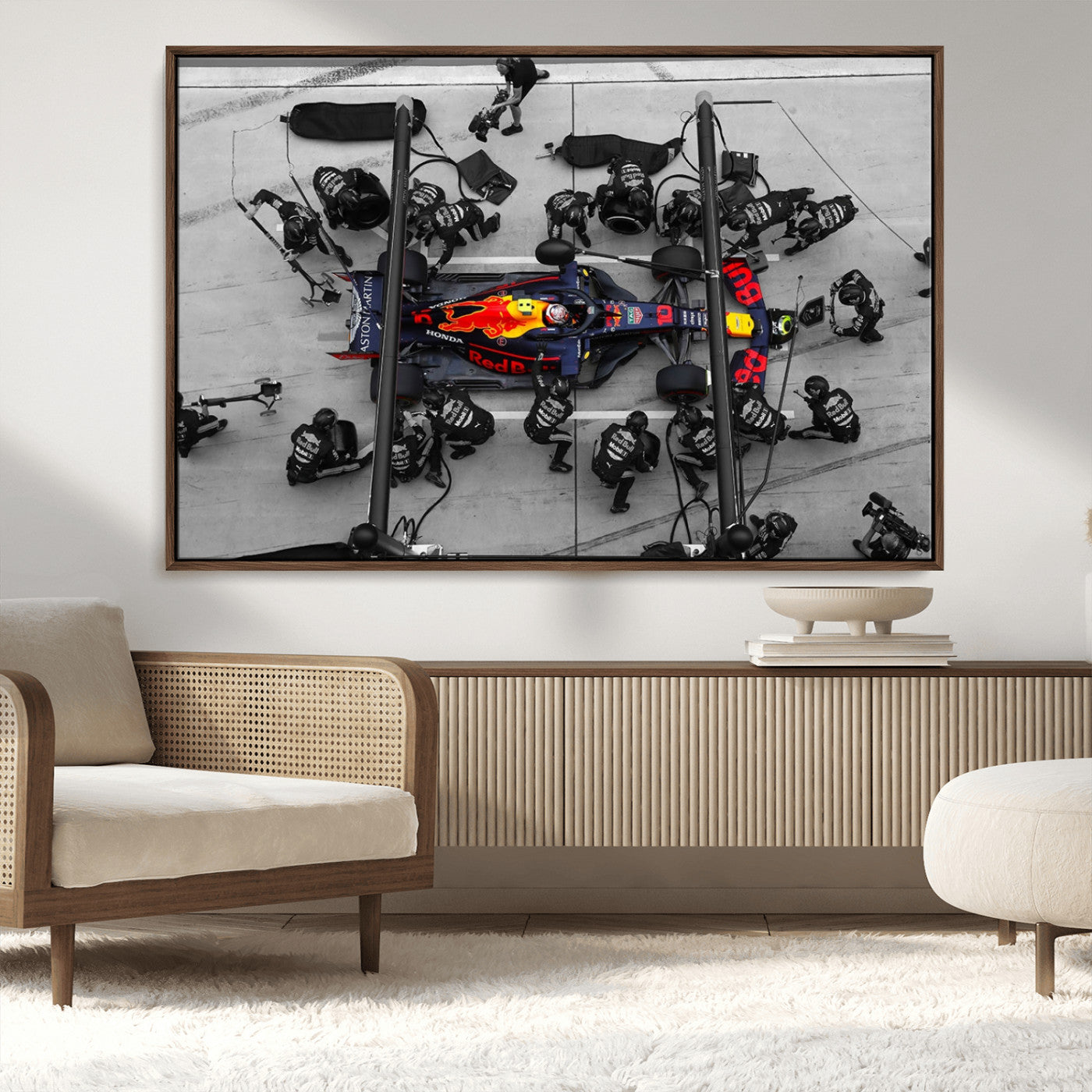 MGV-FC-36X24 - RedBull Formula 1 Canvas Wall Art Print