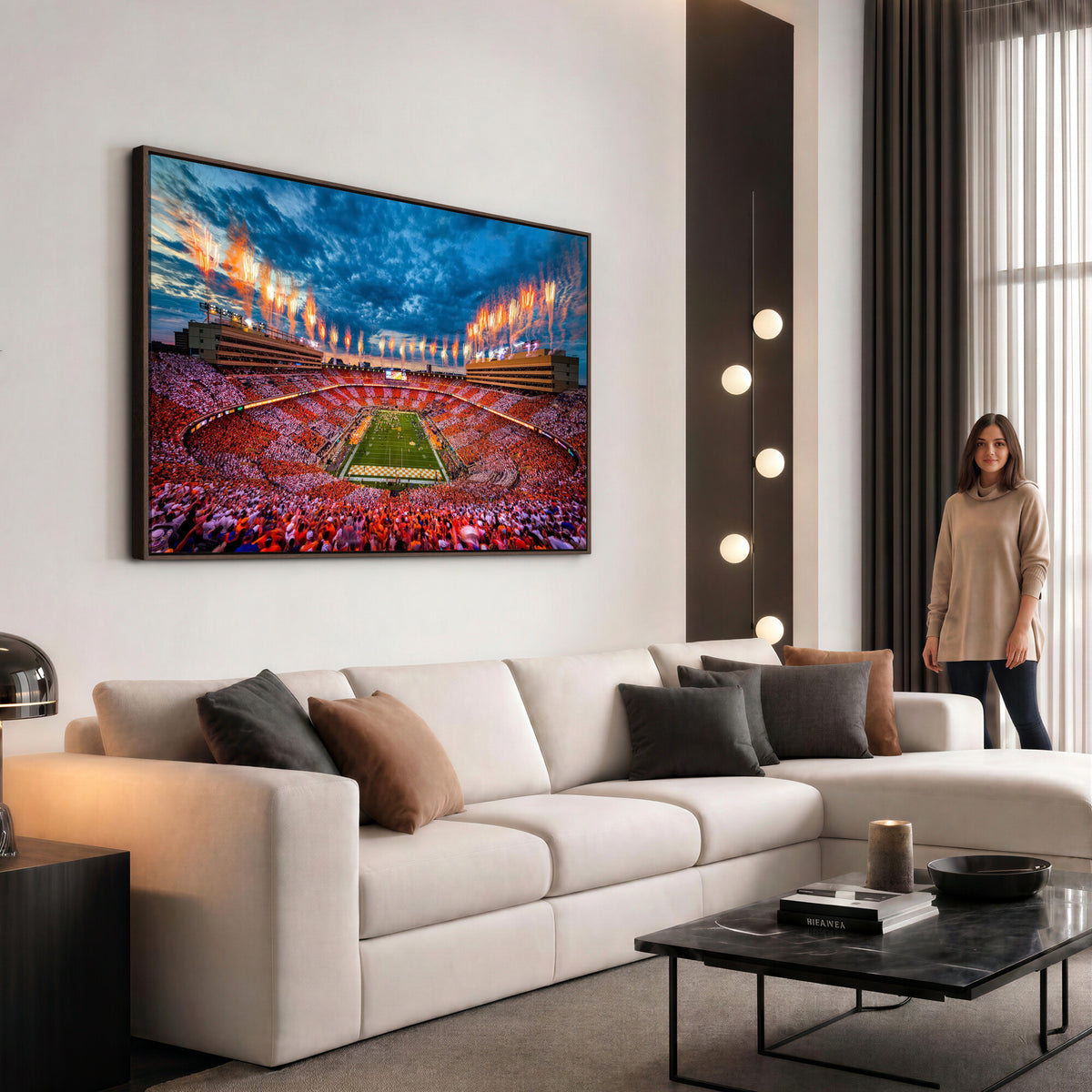 94266219-MGV-CV-36X24 - Tennessee Neyland Stadium Wall Art, Sports Arena Canvas