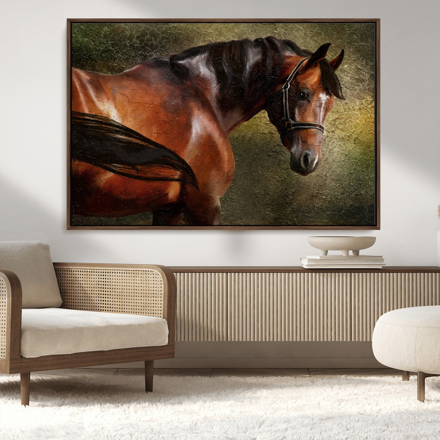 MGV-FC-36X24 - Wild Horses Wall Art Canvas Print