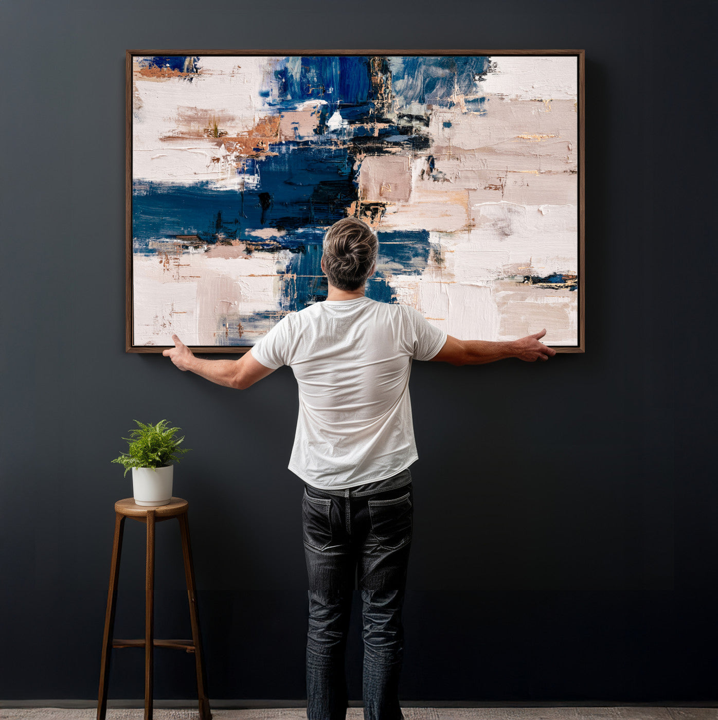 67375610-MGV-CV-36X24 - Abstract Wall Art Canvas Print