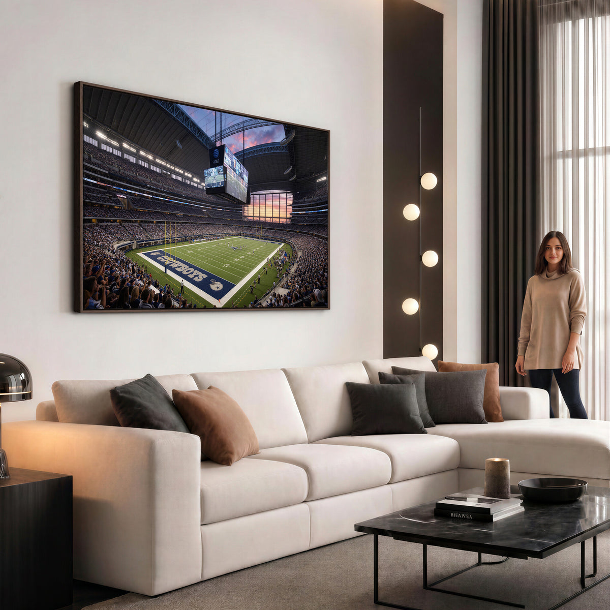 94095904-MGV-CV-36X24 - Stadium Wall Art Canvas Print