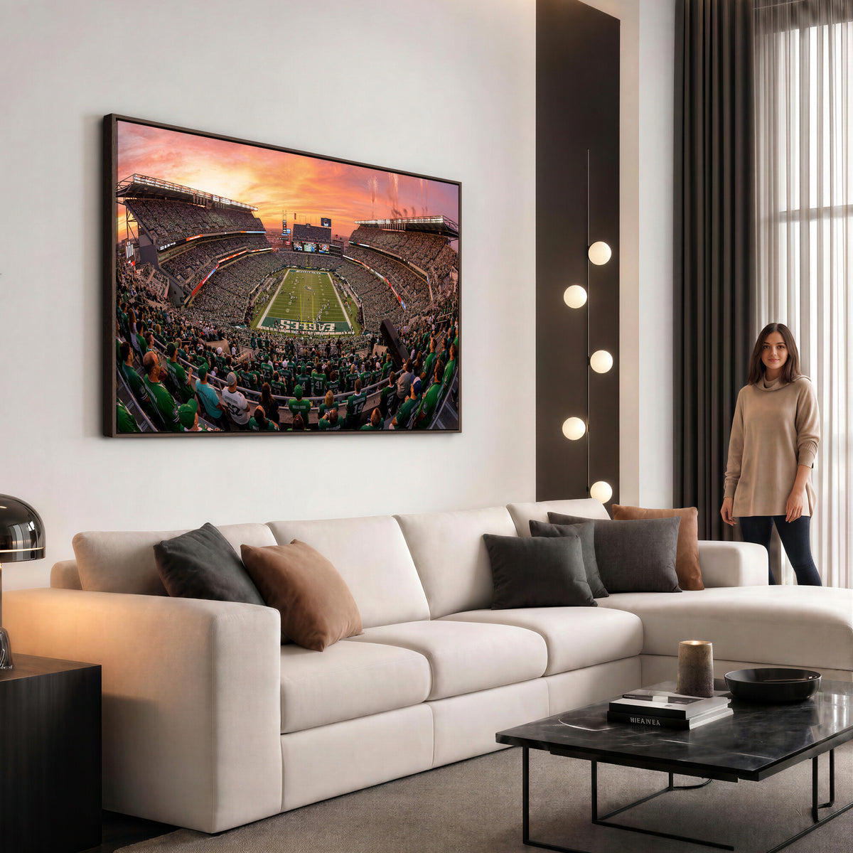 24458374-MGV-CV-36X24 - Stadium Wall Art Canvas Print