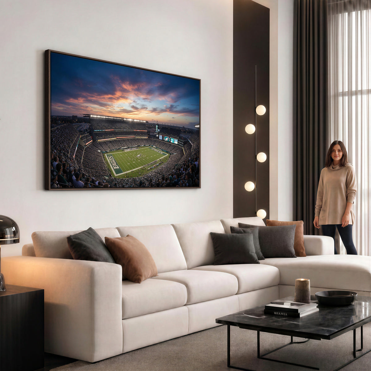 59208973-MGV-CV-36X24 - Stadium Wall Art Canvas Print
