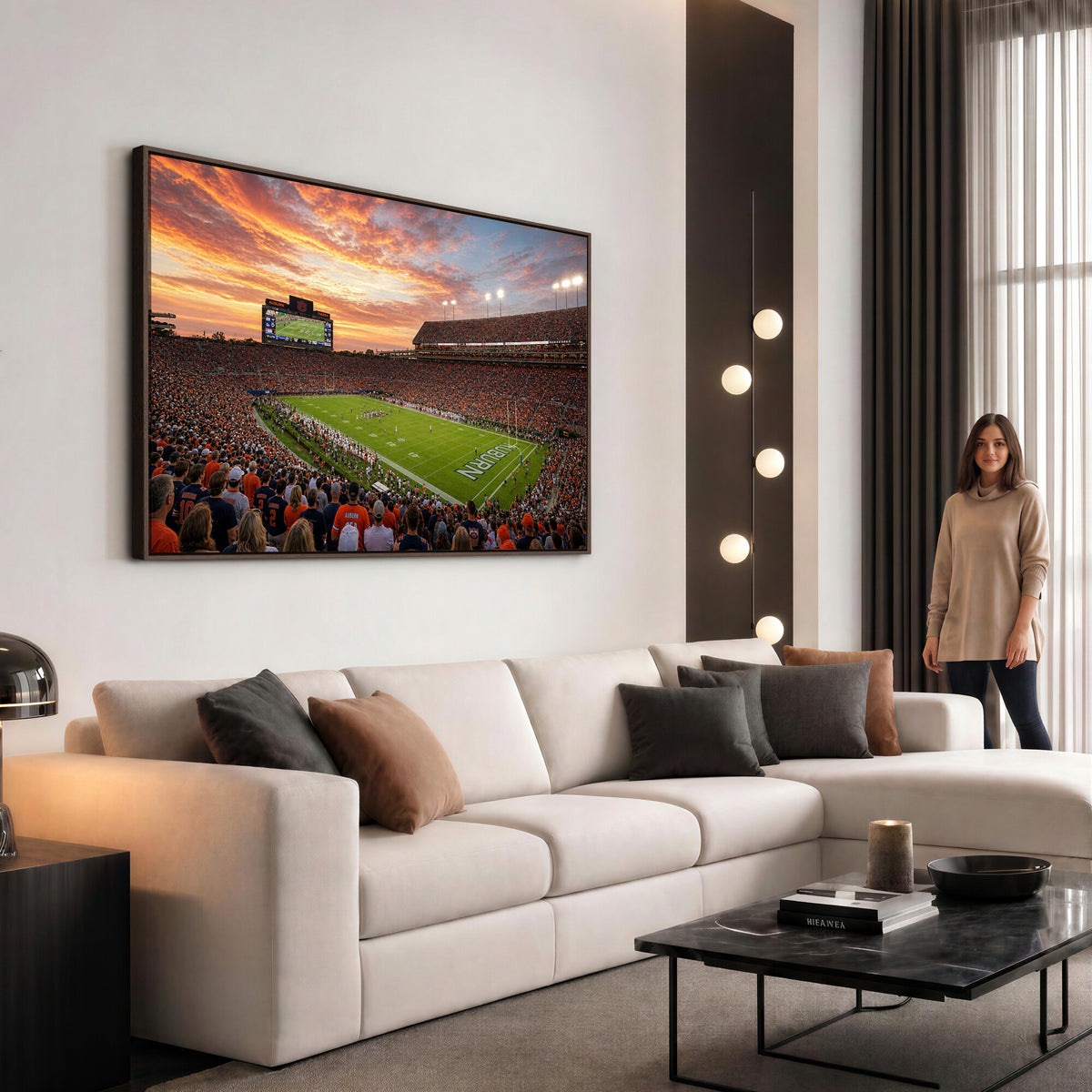28631591-MGV-CV-36X24 - Stadium Wall Art Canvas Print