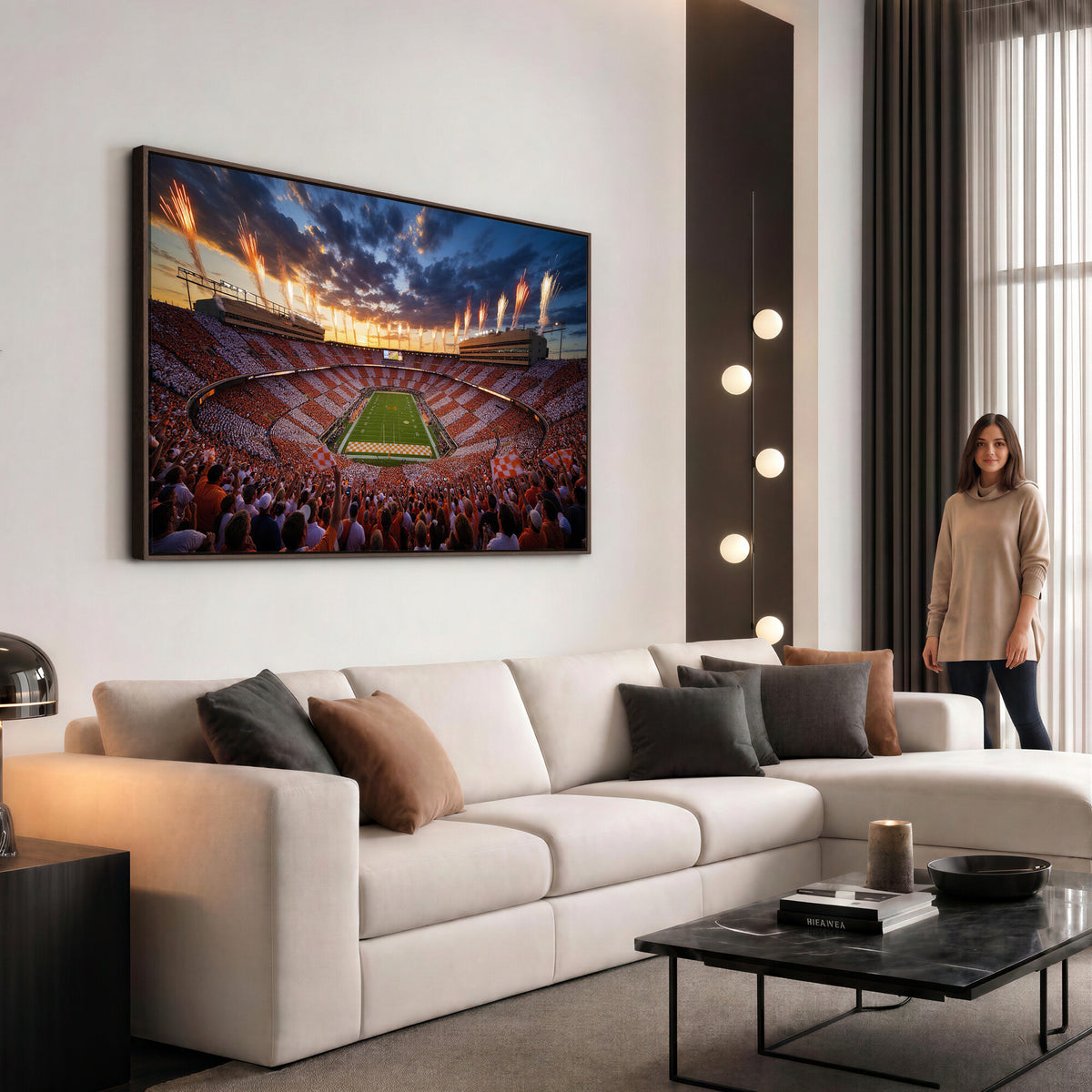 29672818-MGV-CV-36X24 - Stadium Wall Art Canvas Print