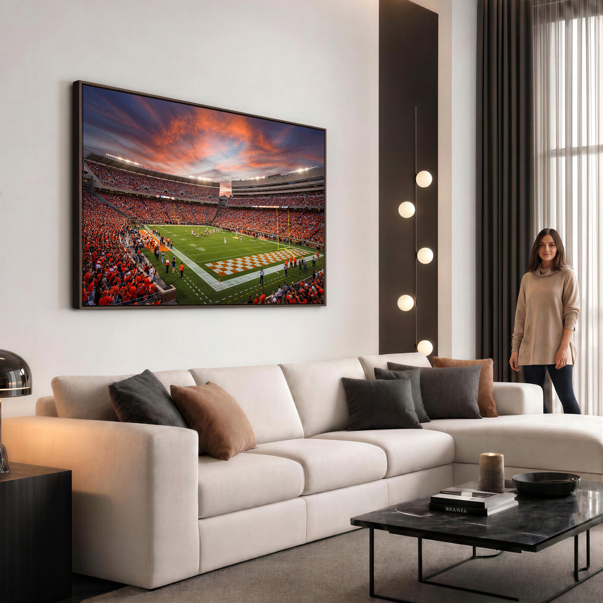 67648335-MGV-CV-36X24 - Stadium Wall Art Canvas Print