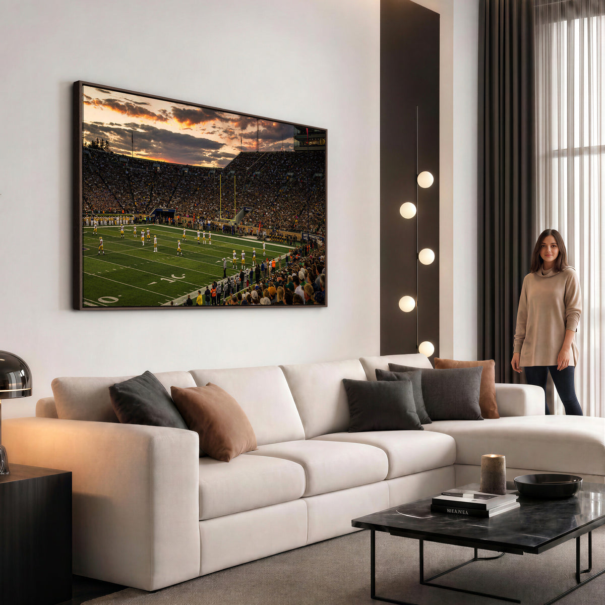 17703678-MGV-CV-36X24 - Stadium Wall Art Canvas Print