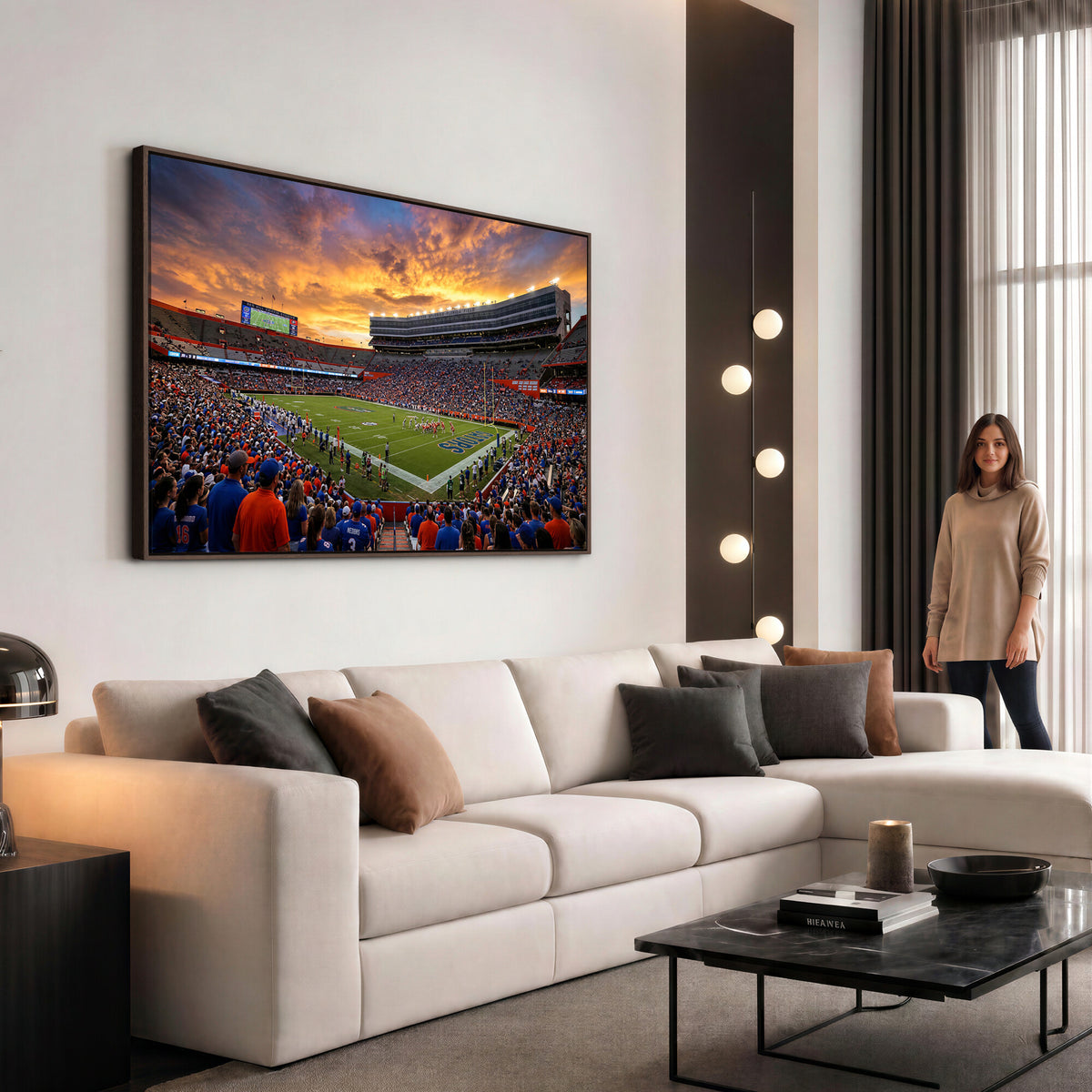 23829865-MGV-CV-36X24 - Stadium Wall Art Canvas Print