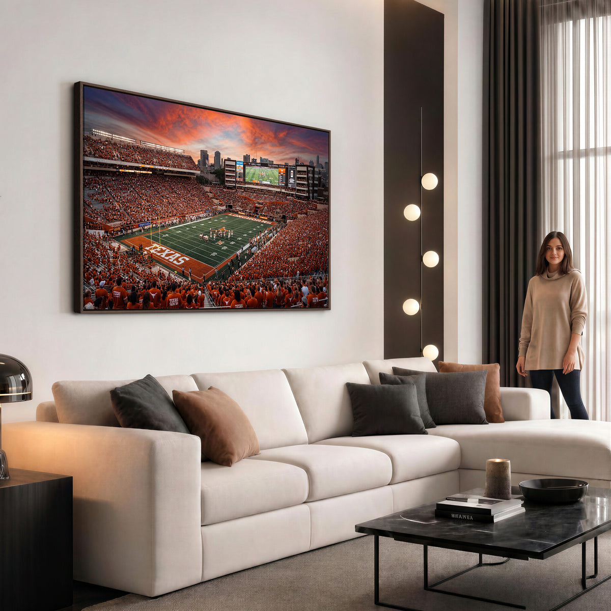 68564193-MGV-CV-36X24 - Stadium Wall Art Canvas Print