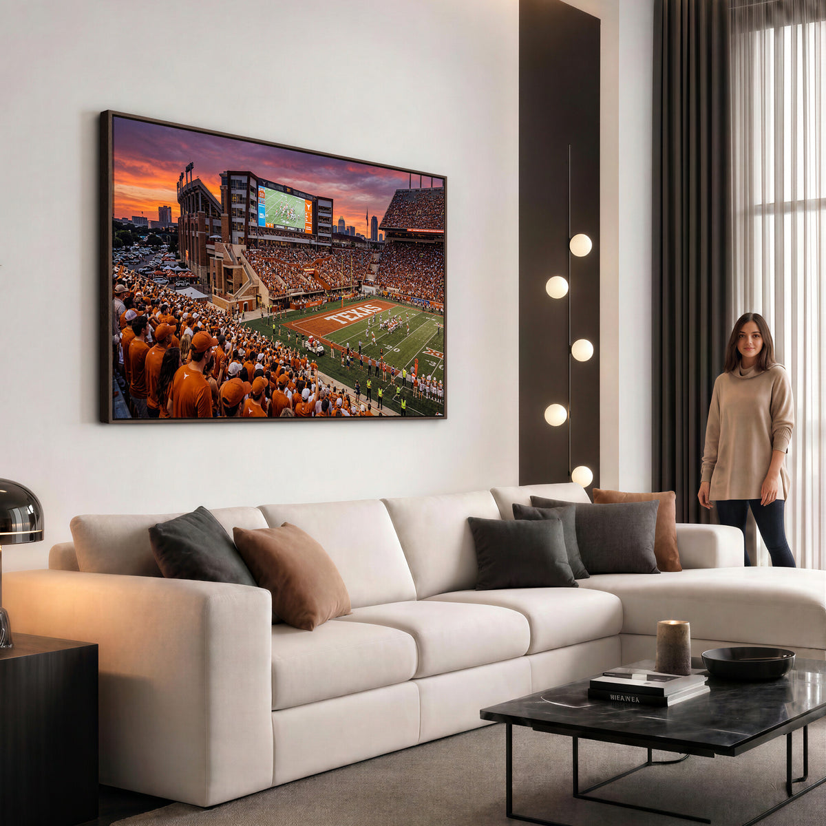 23743181-MGV-CV-36X24 - Stadium Wall Art Canvas Print