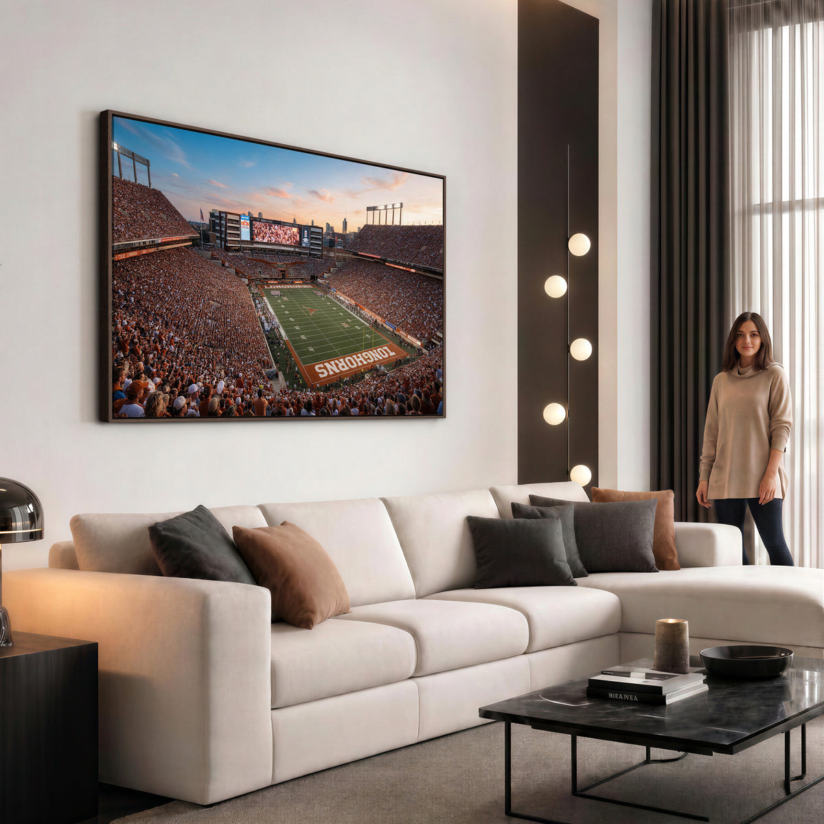 41187139-MGV-CV-36X24 - Stadium Wall Art Canvas Print
