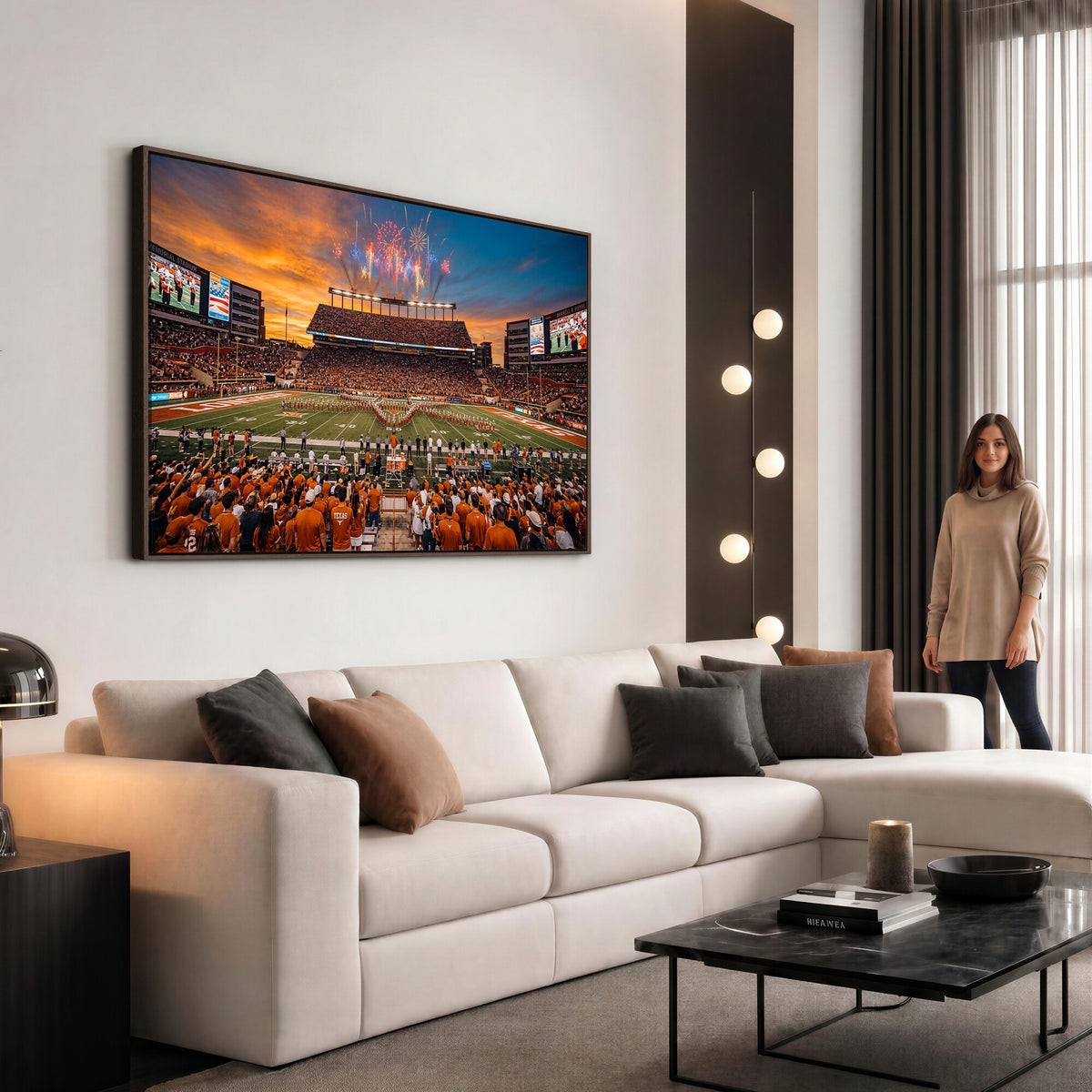75031291-MGV-CV-36X24 - Stadium Wall Art Canvas Print