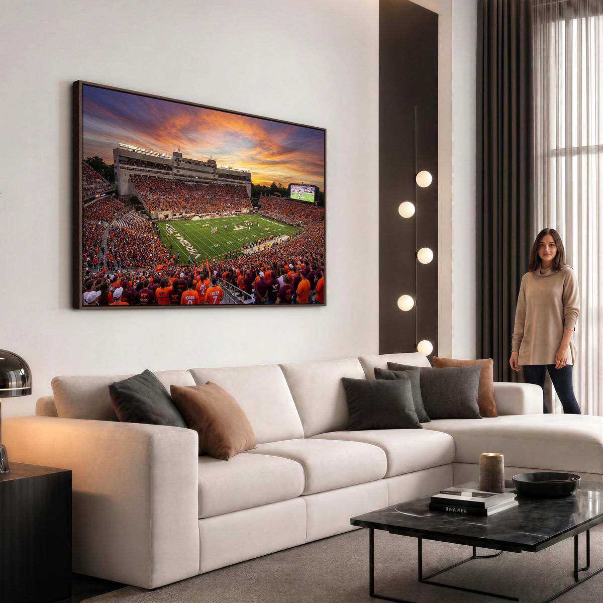 23178259-MGV-CV-36X24 - Stadium Wall Art Canvas Print