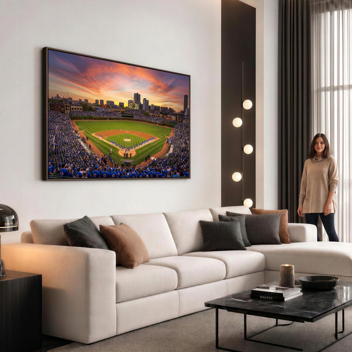 42812246-MGV-CV-36X24 - Stadium Wall Art Canvas Print