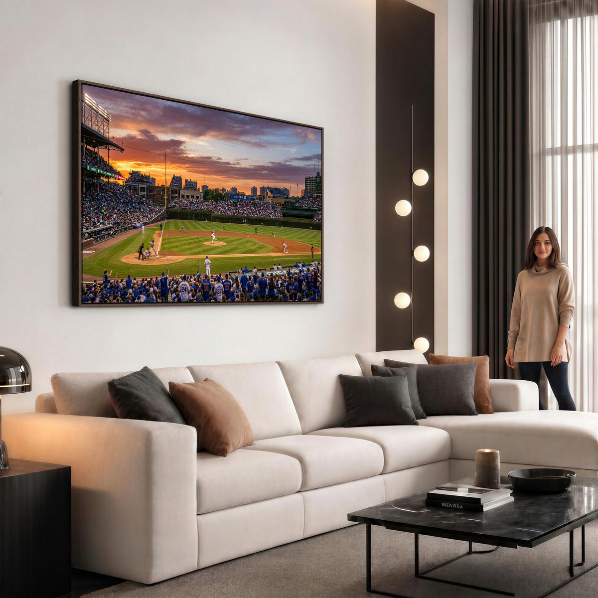 71103551-MGV-CV-36X24 - Stadium Wall Art Canvas Print