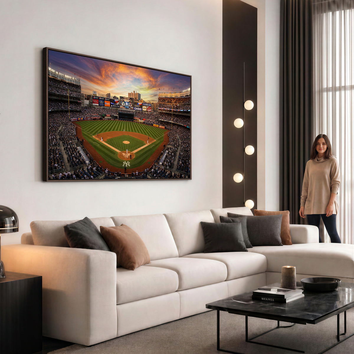 71157927-MGV-CV-36X24 - Stadium Wall Art Canvas Print