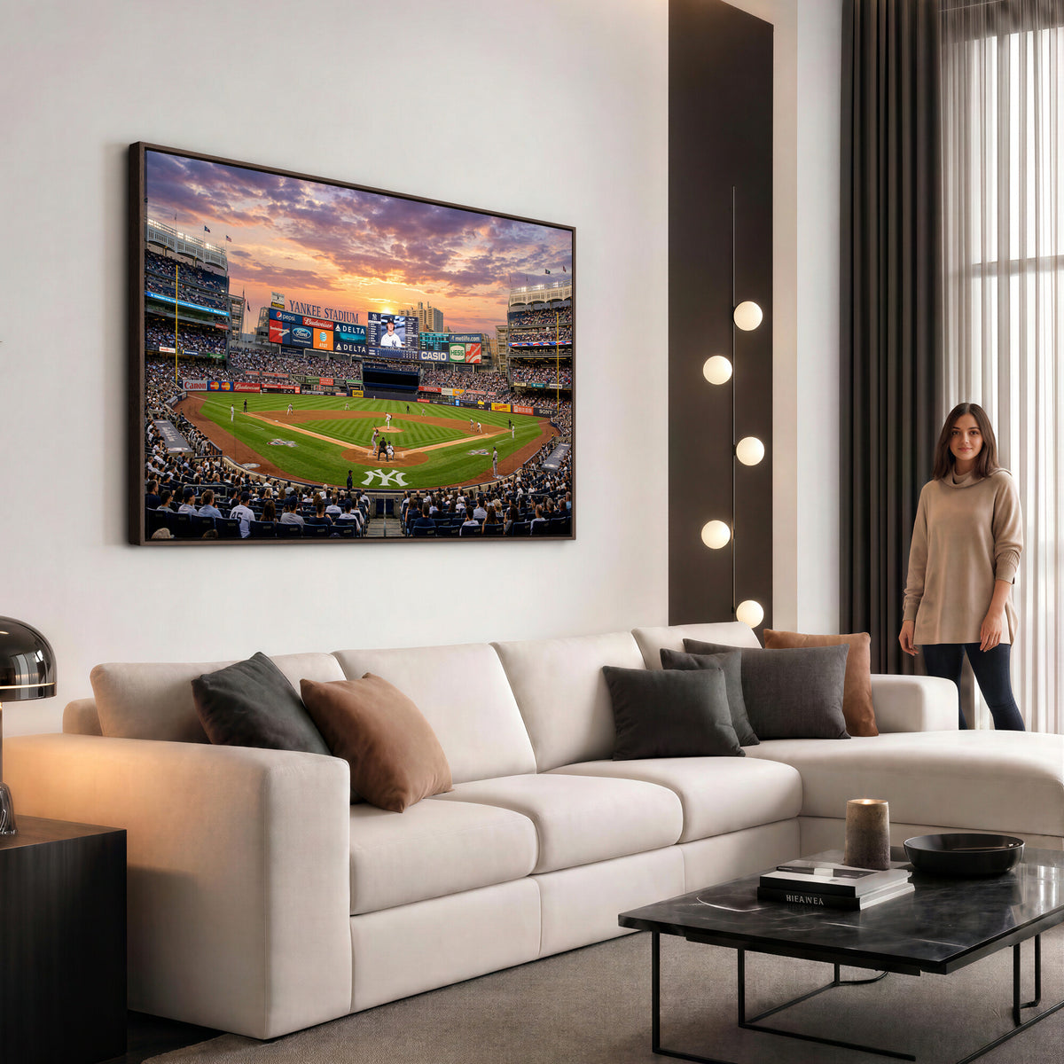 26297292-MGV-CV-36X24 - Stadium Wall Art Canvas Print