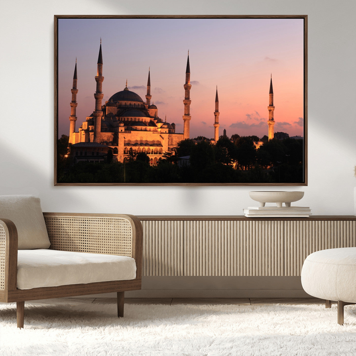 MGV-FC-36X24 - Wall Art Turkey Istanbul Skyline Canvas Print