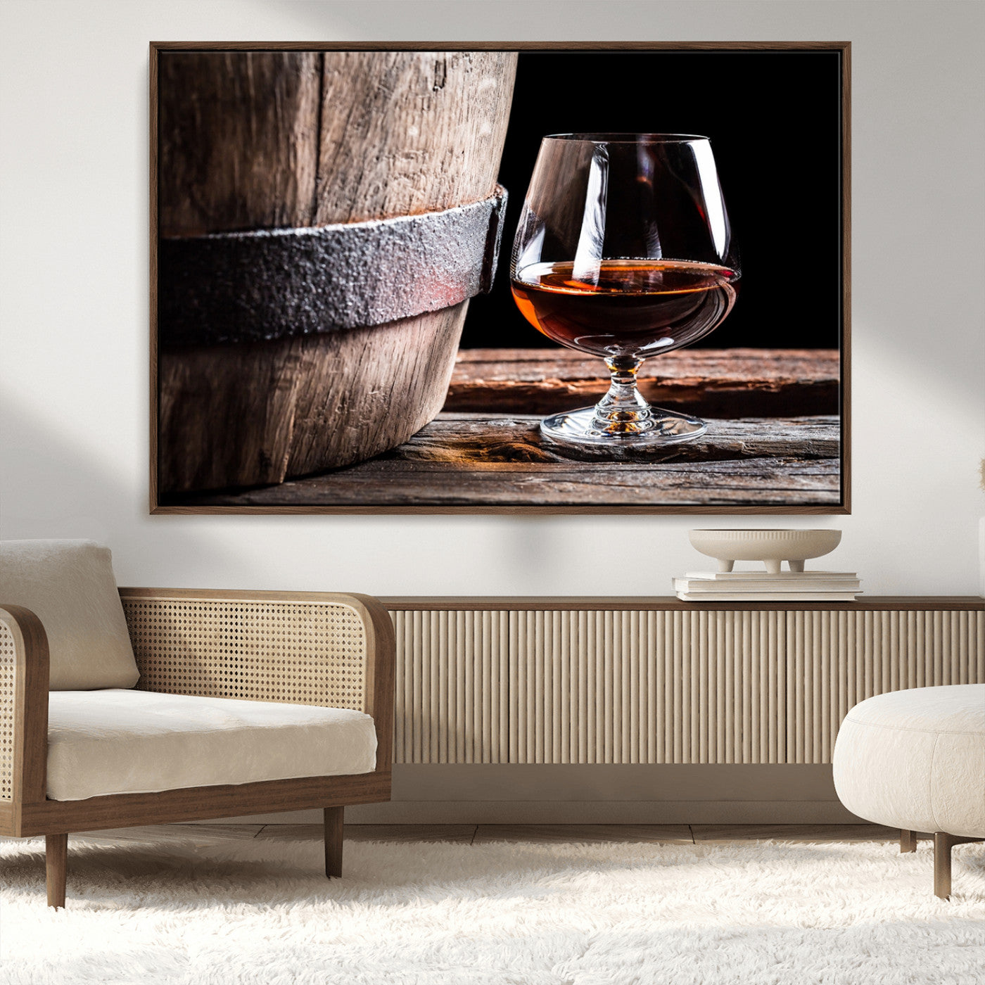 MGV-FC-36X24 - Scots Whiskey Wall Art Canvas Print