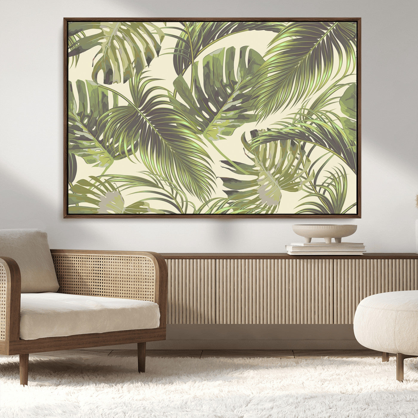 MGV-FC-36X24 - Palm Leaves Canvas Print