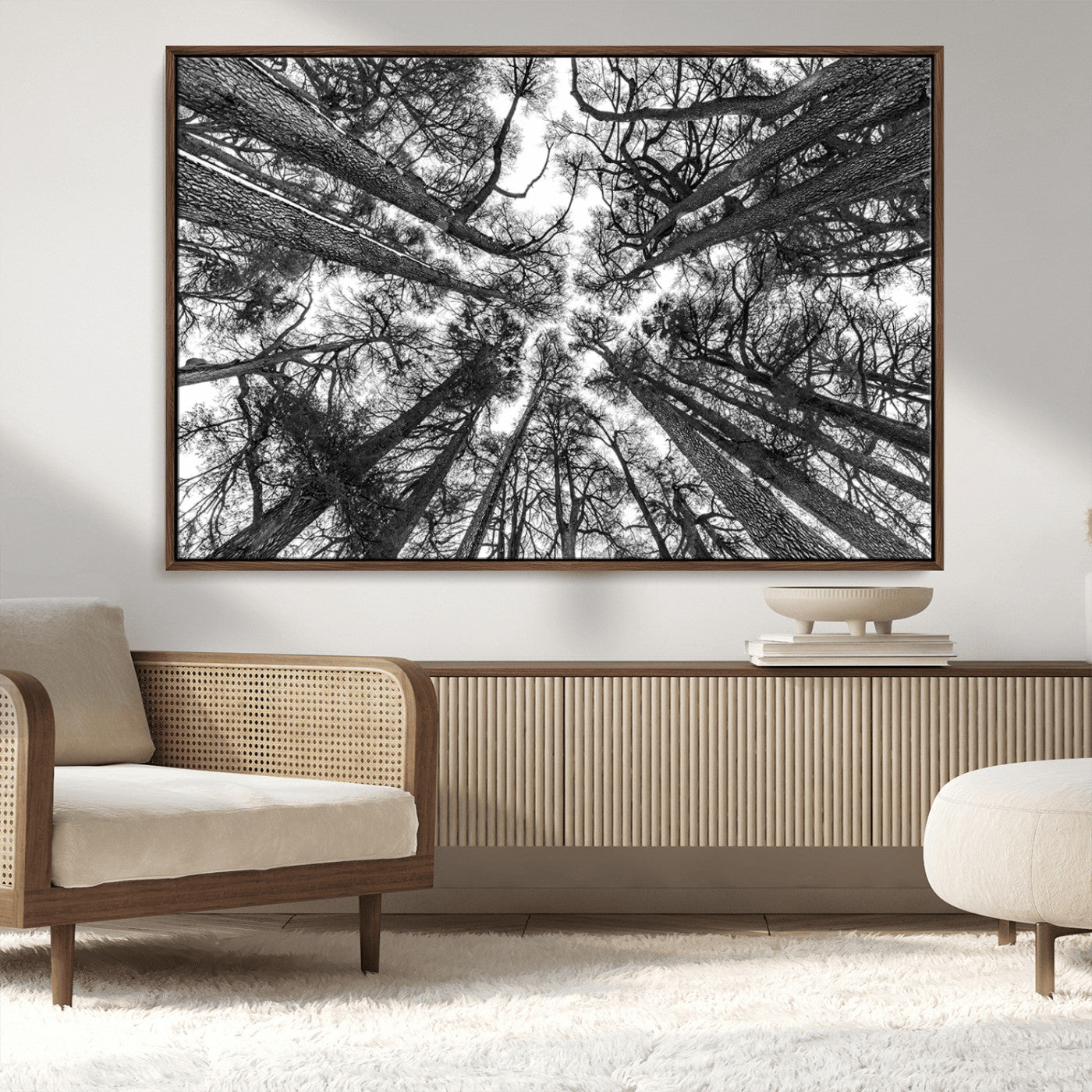 MGV-FC-36X24 - Trees Contemporary Art Canvas Print