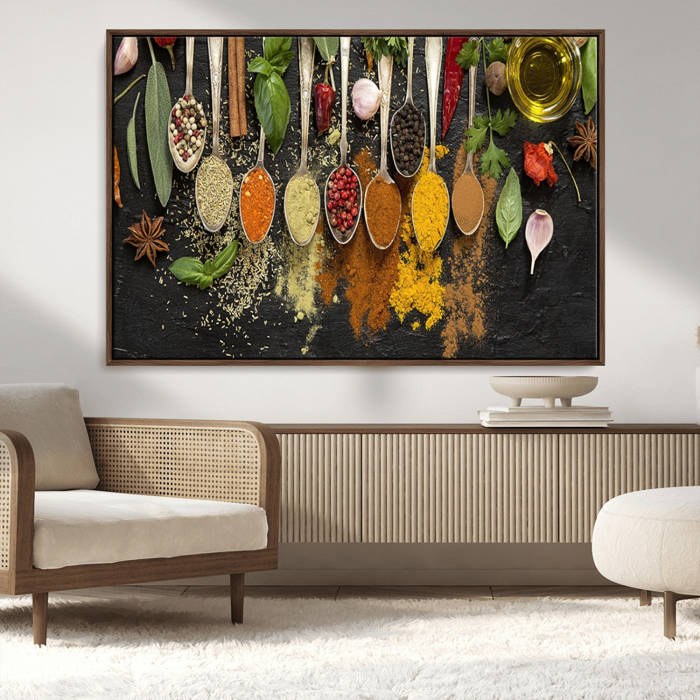 MGV-FC-36X24 - Spices Wall Art Canvas Print