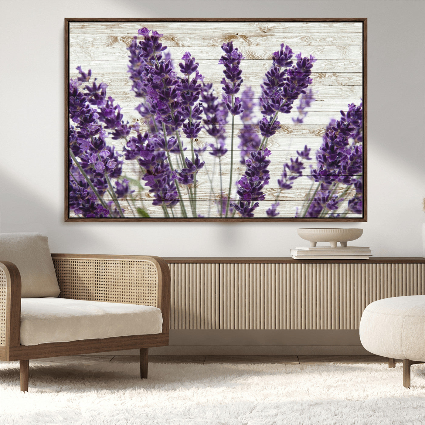 MGV-FC-36X24 - Lavender Canvas Wall Art Flower Print