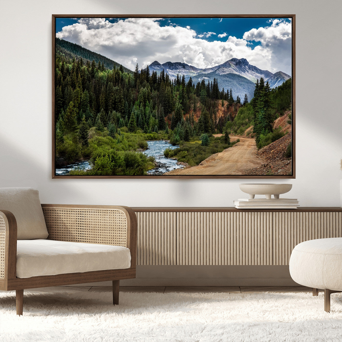 MGV-FC-36X24 - San Juan Nal Forest Wall Art Landscape Canvas Print