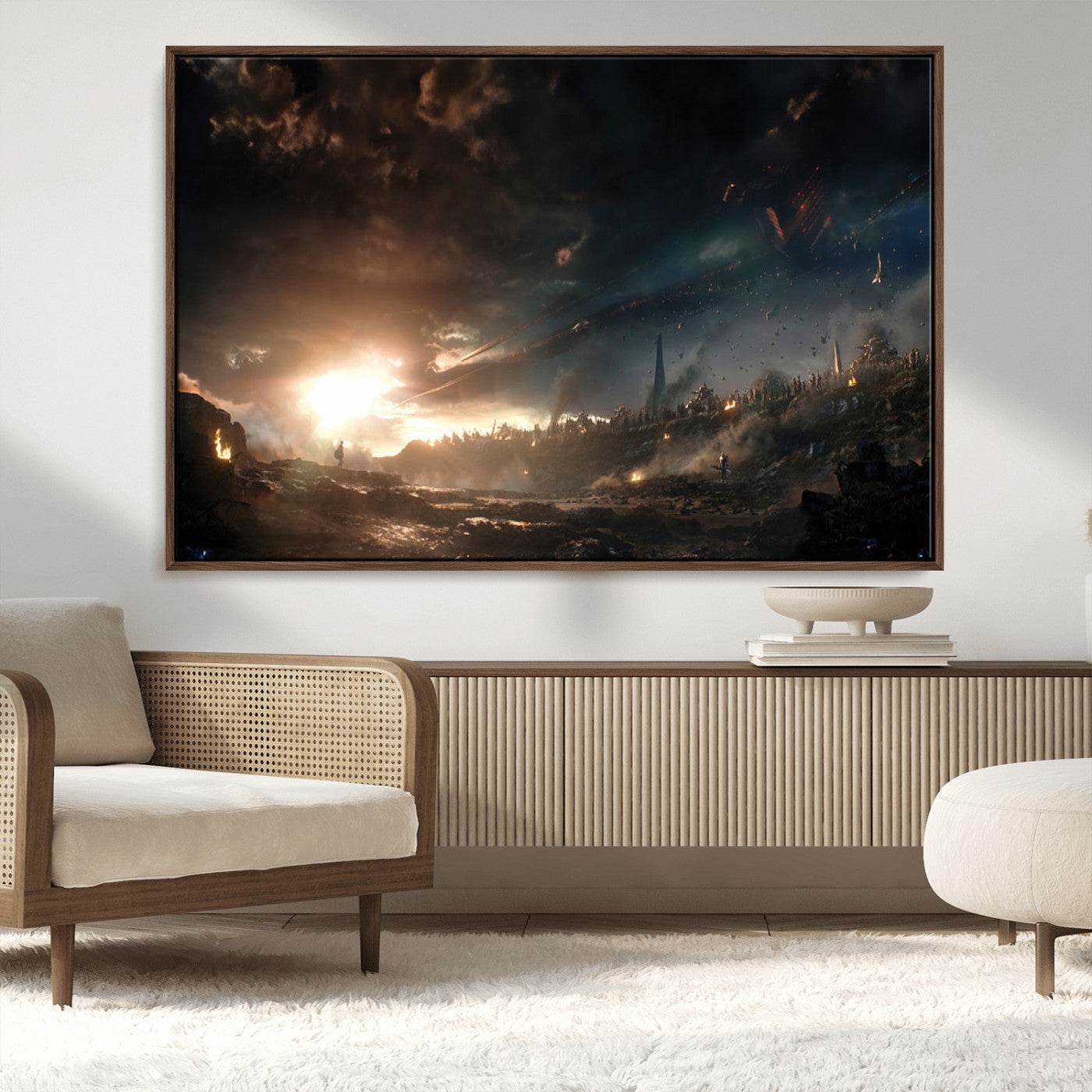 MGV-FC-36X24 - Avengers Planet Wall Art Canvas Print