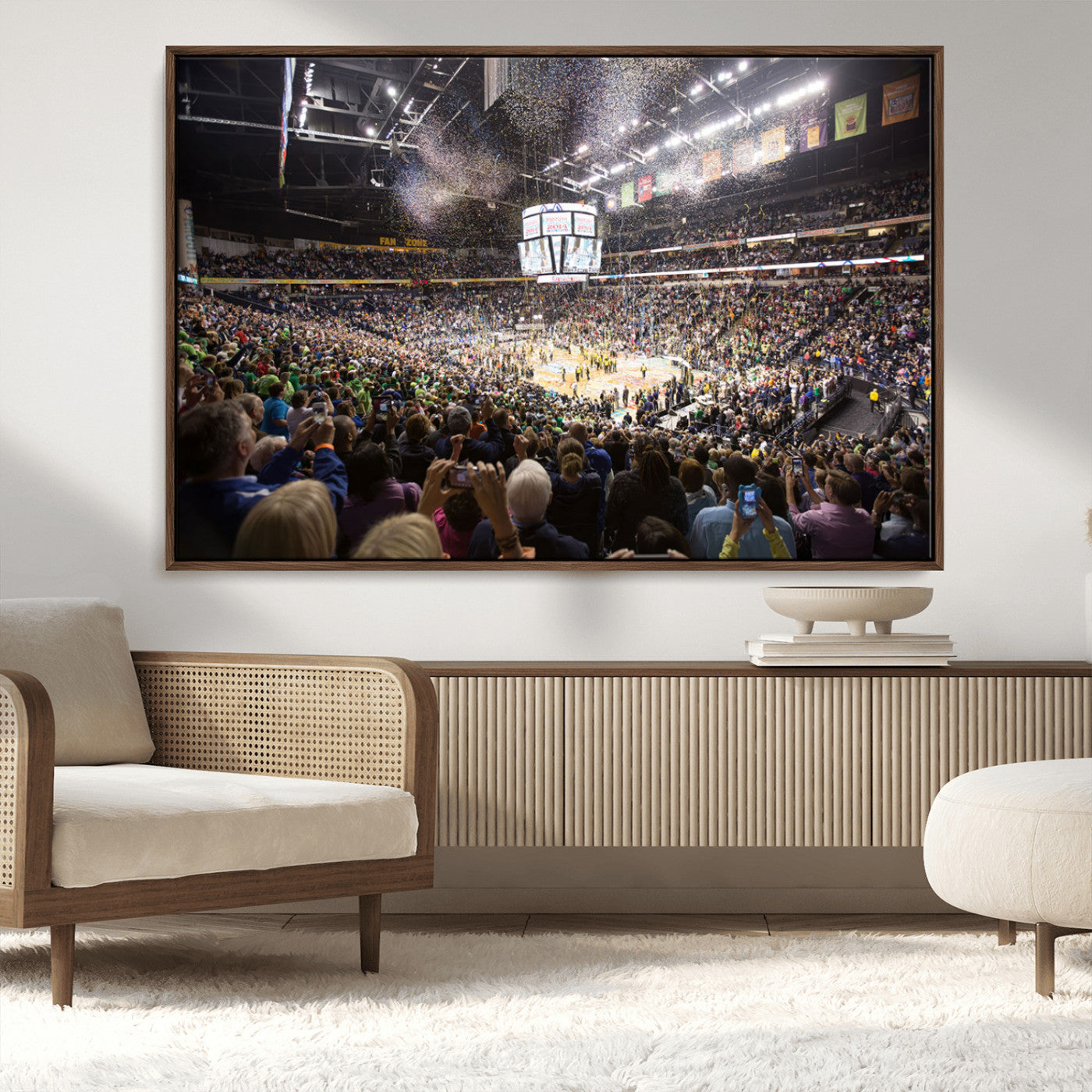 MGV-FC-36X24 - Bridgestone Arena Wall Art Canvas | Nashville Predators Hockey Team Print | Canvas Print | Ready to