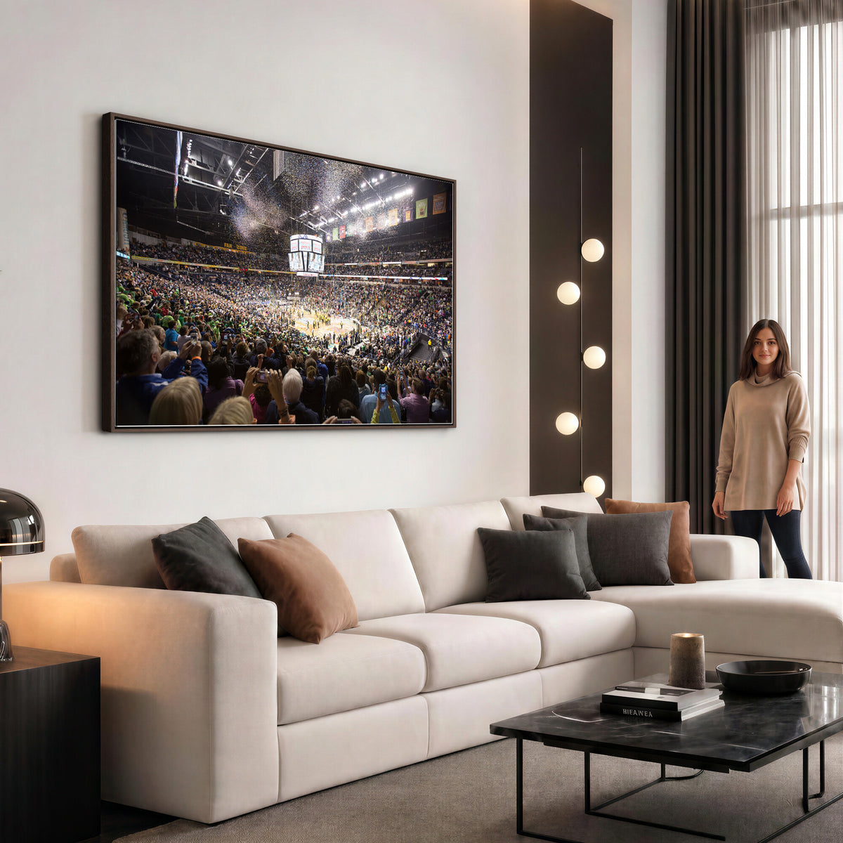 66251-MGV-CV-36X24 - Bridgestone Arena Wall Art Canvas, Nashville Predators