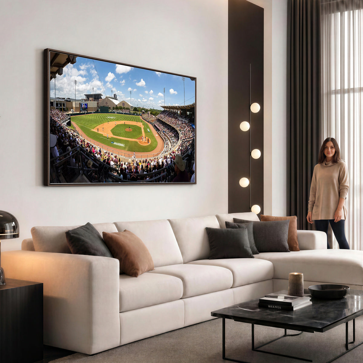80409-MGV-CV-36X24 - The Texas A&M University Aggies Athletics Team Print