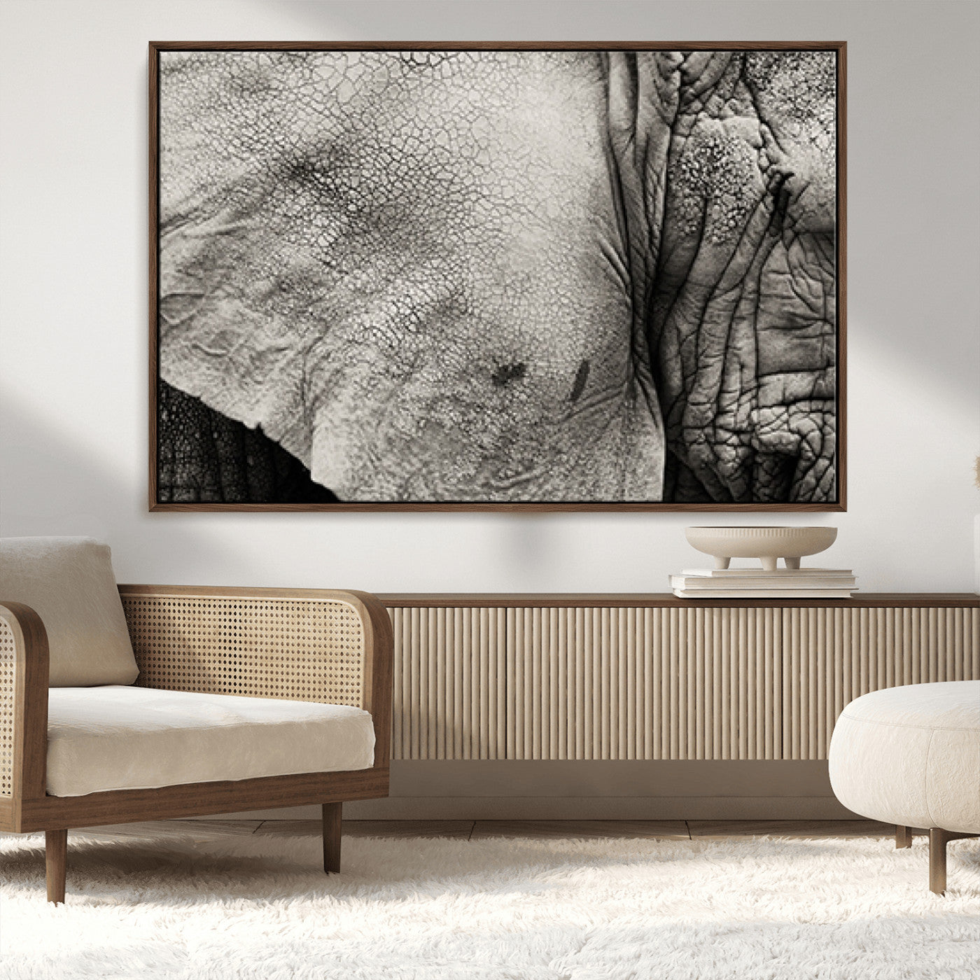 MGV-FC-36X24 - Elephant Wall Art Canvas Print