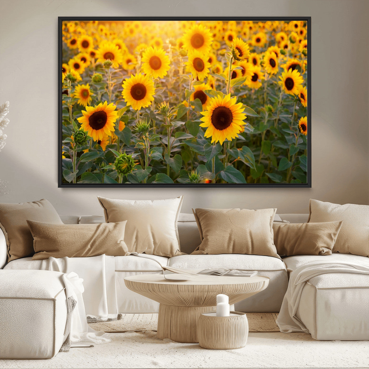 MGV-FC-36X24 - Sunflower Sunshine Wall Art Canvas Print