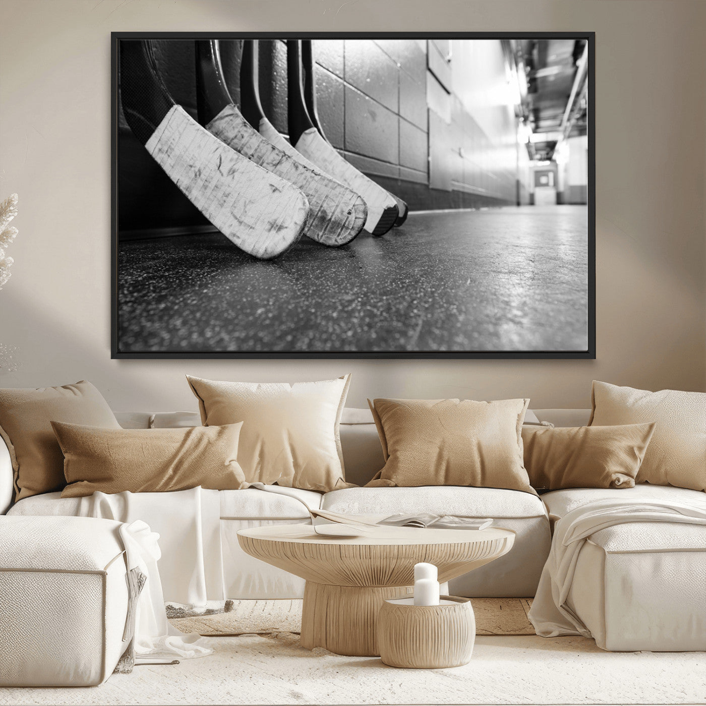 MGV-FC-36X24 - Ice Hockey Wall Art Canvas Print