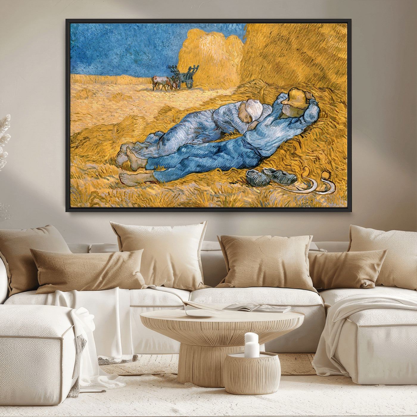MGV-FC-36X24 - Master Artist Vincent Van Gogh Nature Wilderness Illustrs Fine Art Canvas Print
