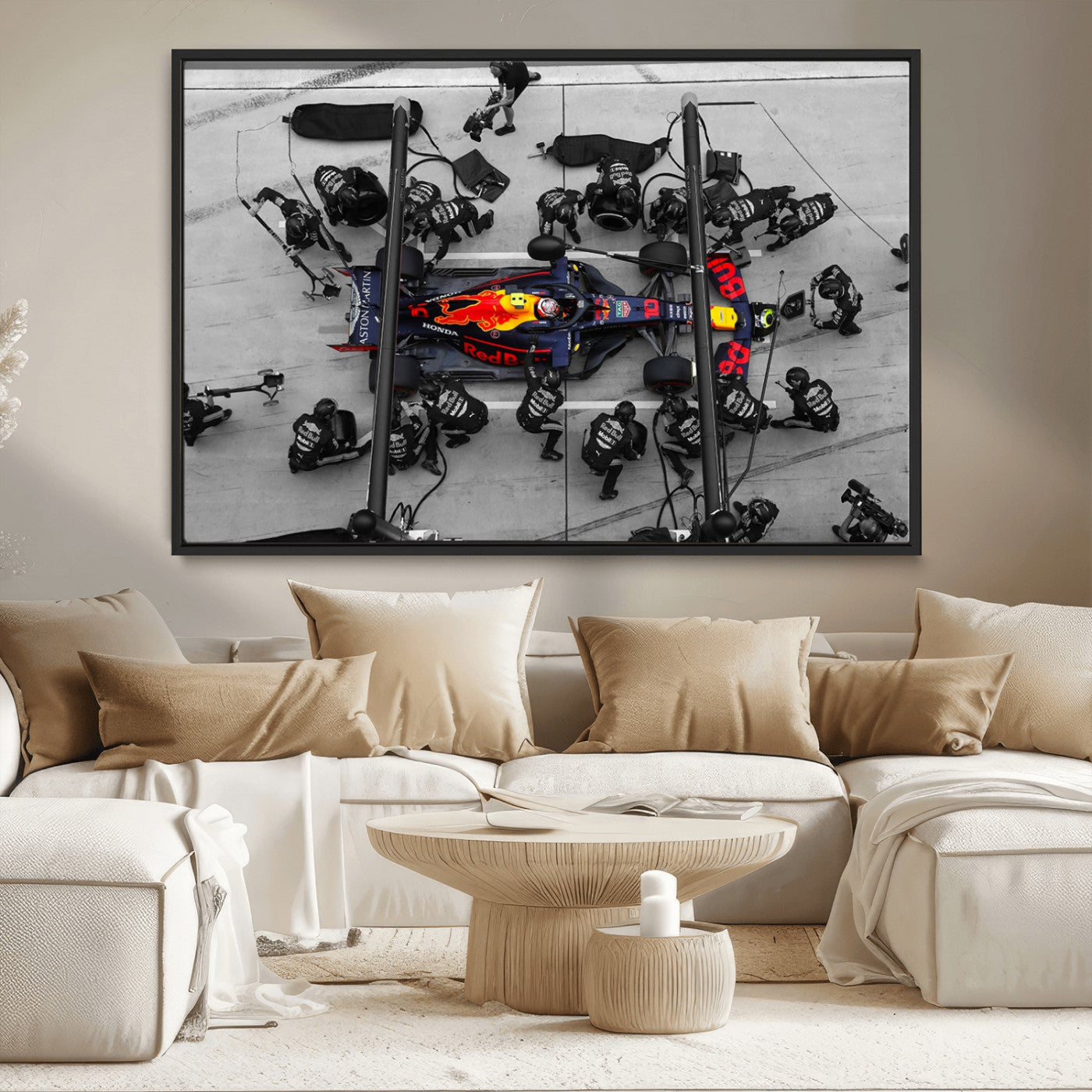 MGV-FC-36X24 - RedBull Formula 1 Canvas Wall Art Print