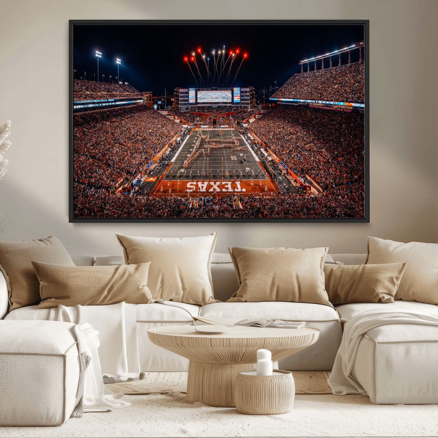 MGV-FC-36X24 - Texas Memorial Stadium Wall Art Canvas Print