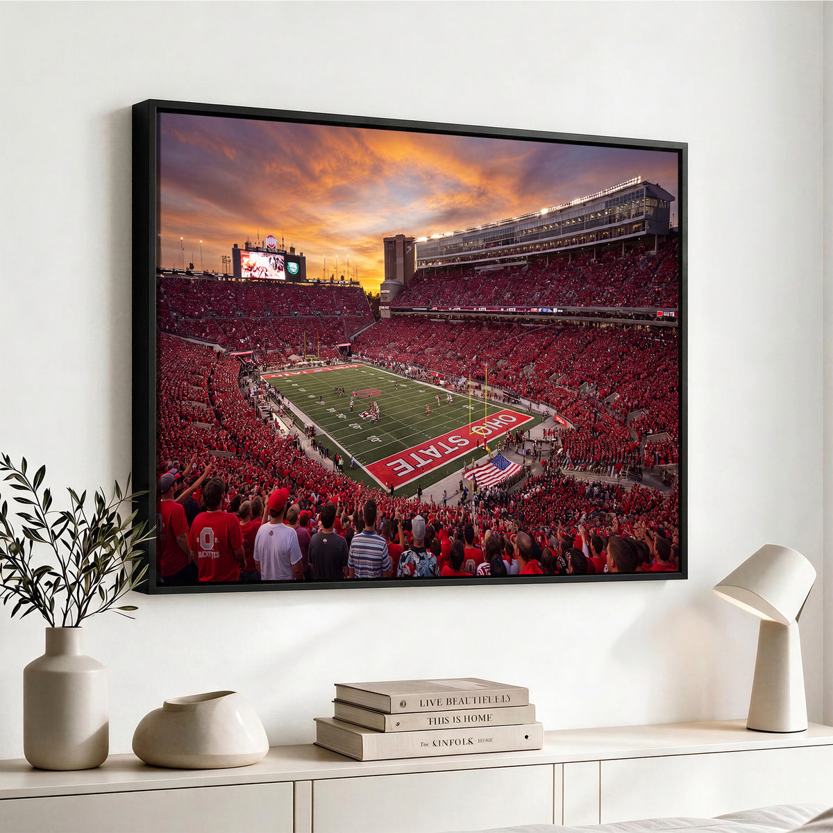 36125328-MGV-CV-36X24 - Stadium Wall Art Canvas Print