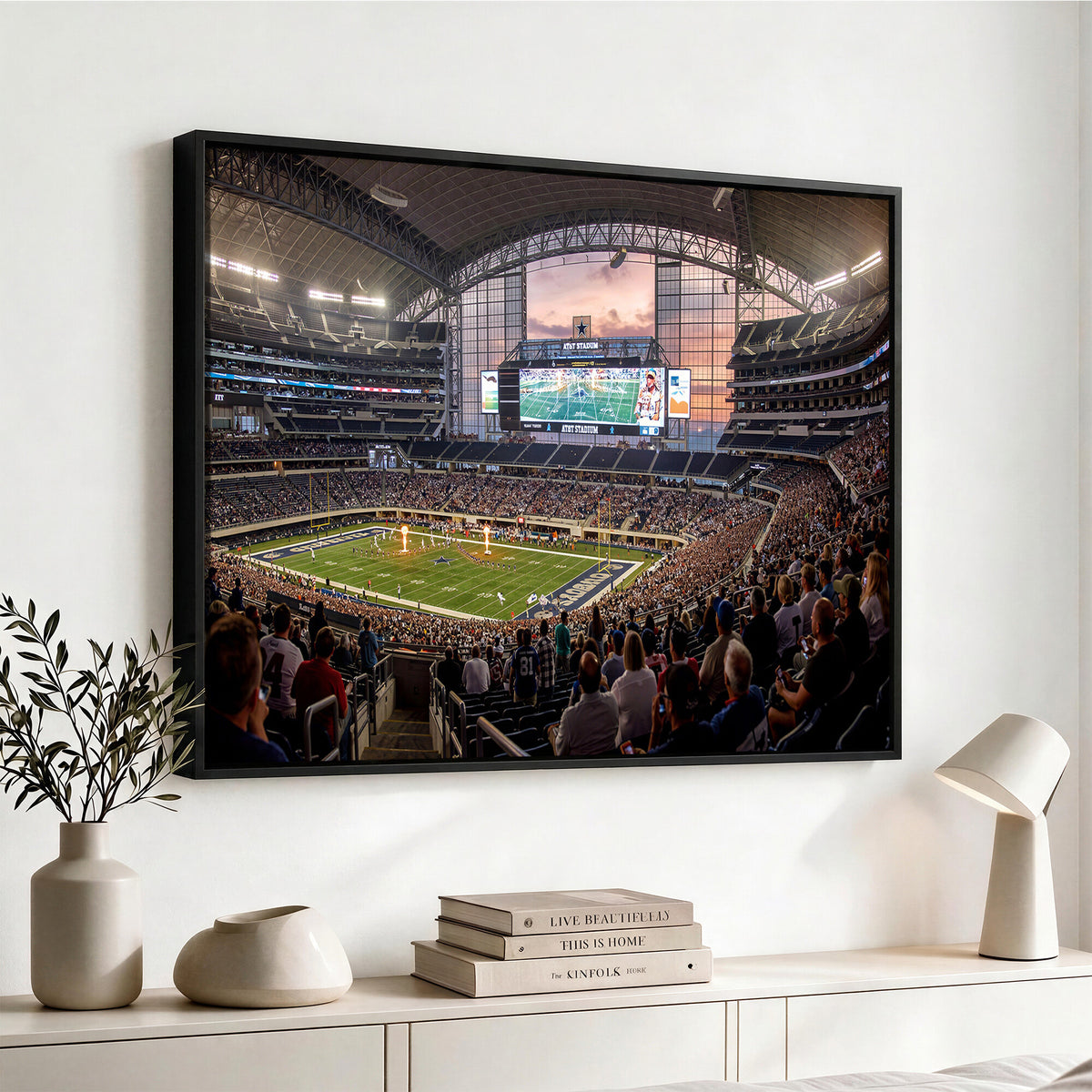 61524160-MGV-CV-36X24 - Stadium Wall Art Canvas Print