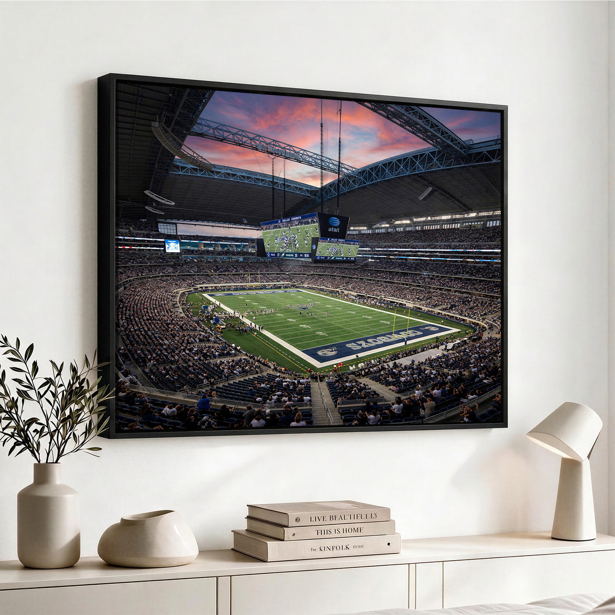 11530179-MGV-CV-36X24 - Stadium Wall Art Canvas Print