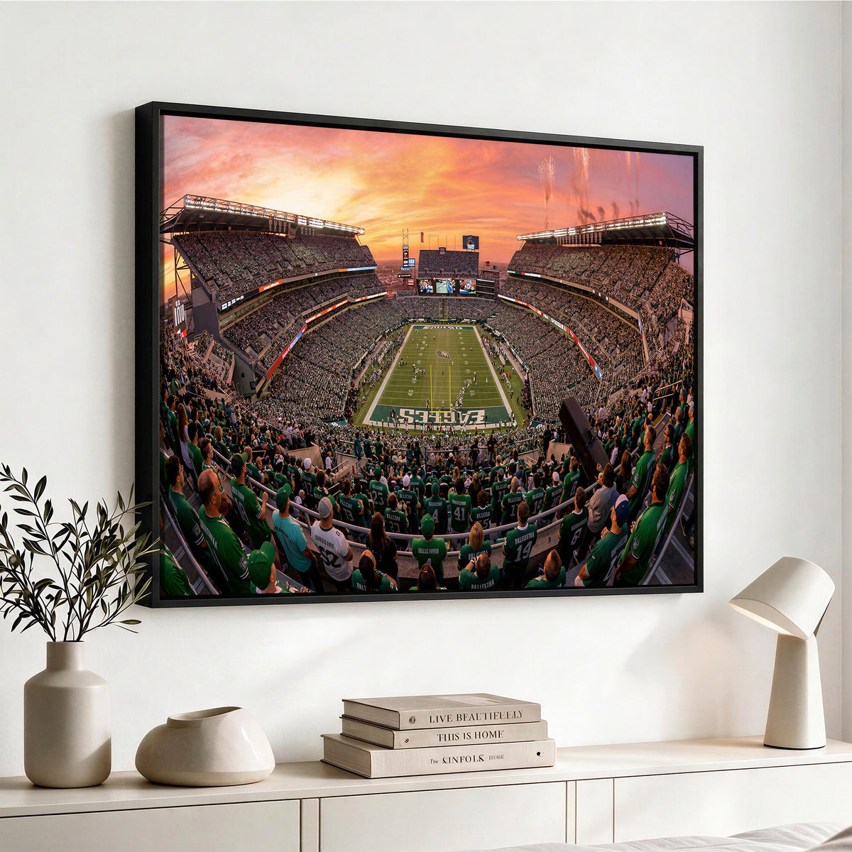 24458374-MGV-CV-36X24 - Stadium Wall Art Canvas Print