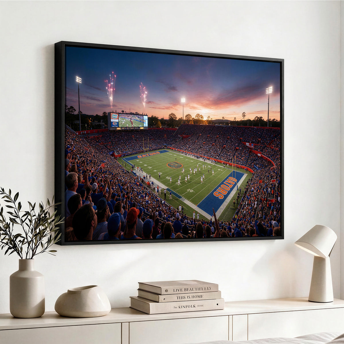 42817292-MGV-CV-36X24 - Stadium Wall Art Canvas Print