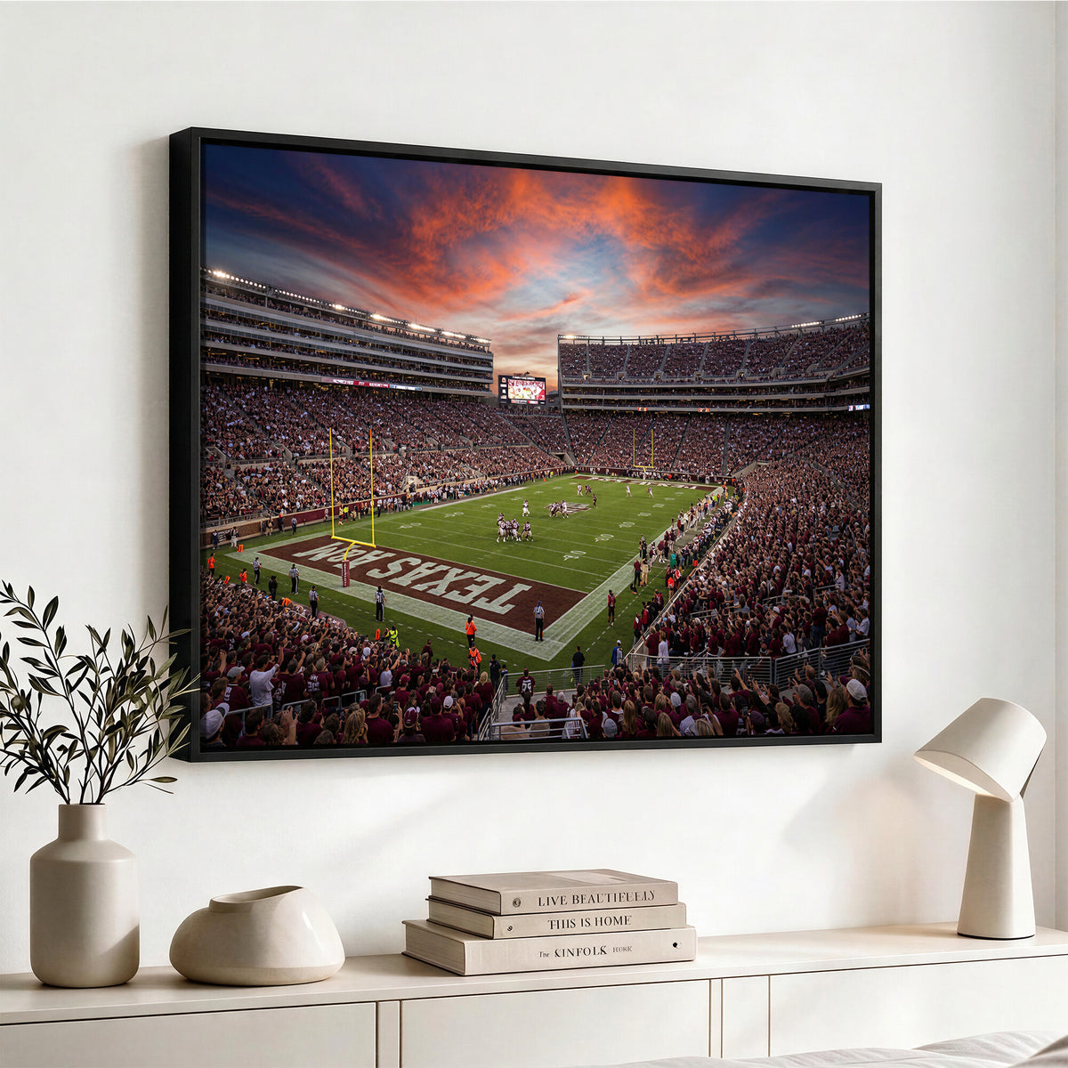 44328991-MGV-CV-36X24 - Stadium Wall Art Canvas Print