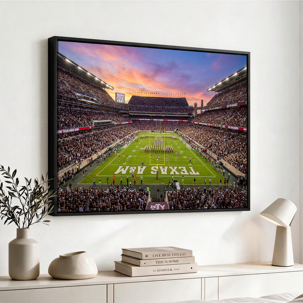 65952219-MGV-CV-36X24 - Stadium Wall Art Canvas Print