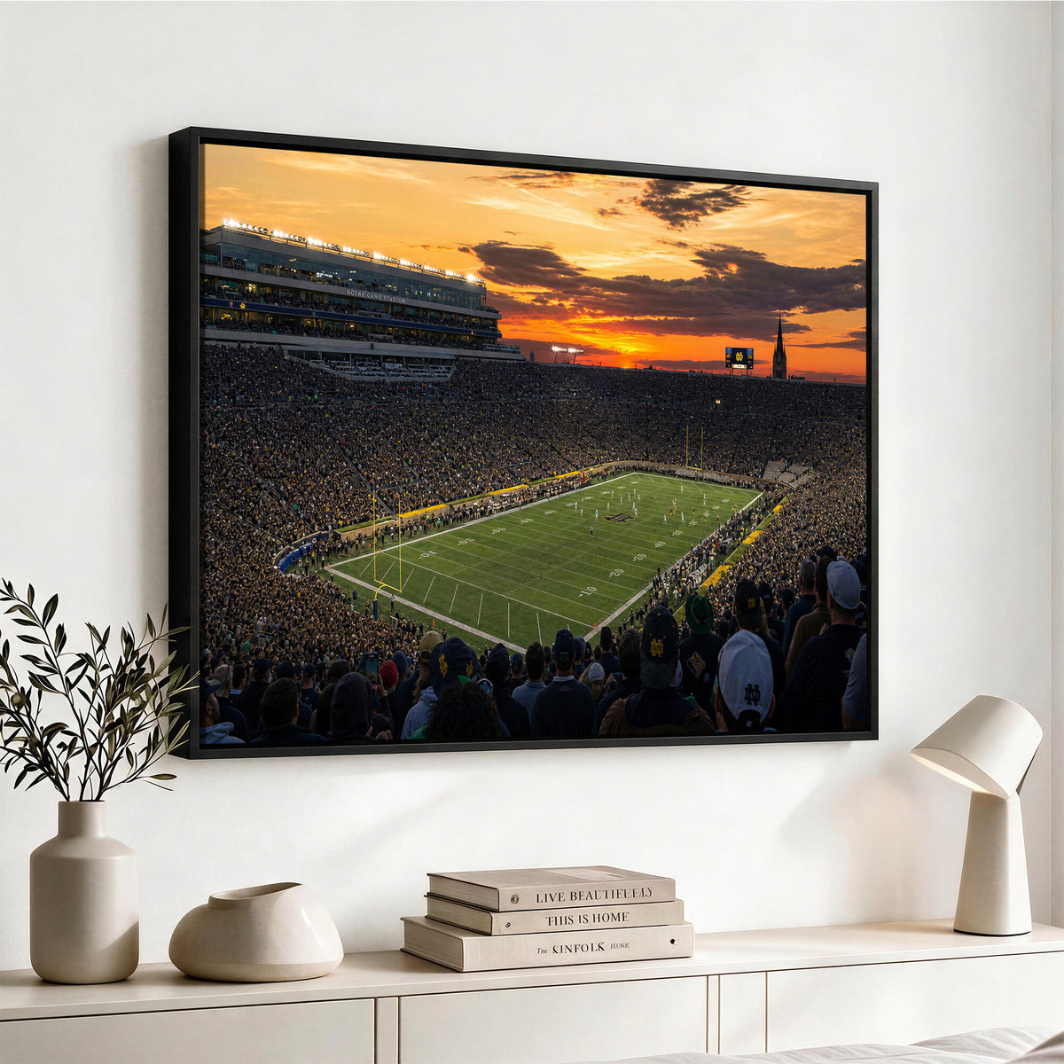 73585402-MGV-CV-36X24 - Stadium Wall Art Canvas Print