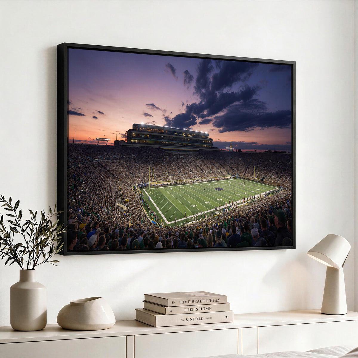 48837941-MGV-CV-36X24 - Stadium Wall Art Canvas Print