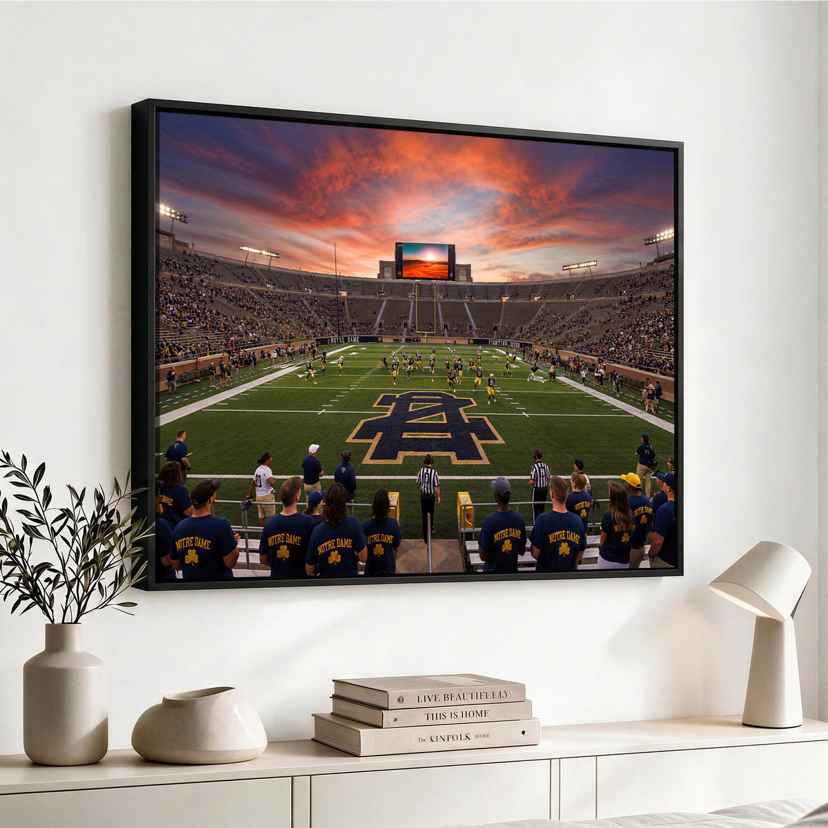 75411323-MGV-CV-36X24 - Stadium Wall Art Canvas Print