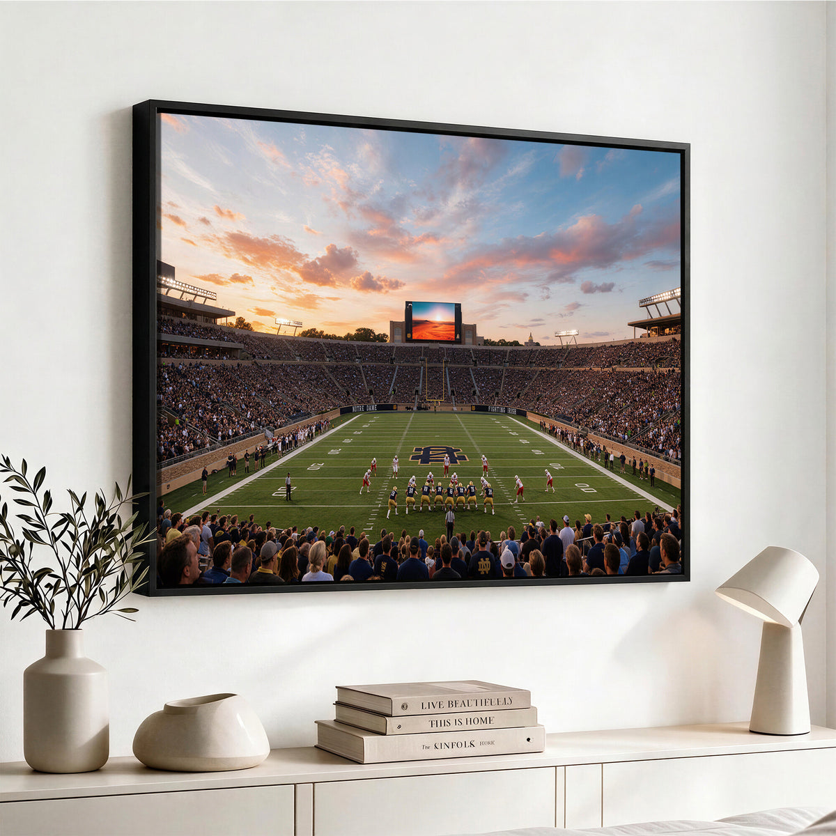 54464530-MGV-CV-36X24 - Stadium Wall Art Canvas Print